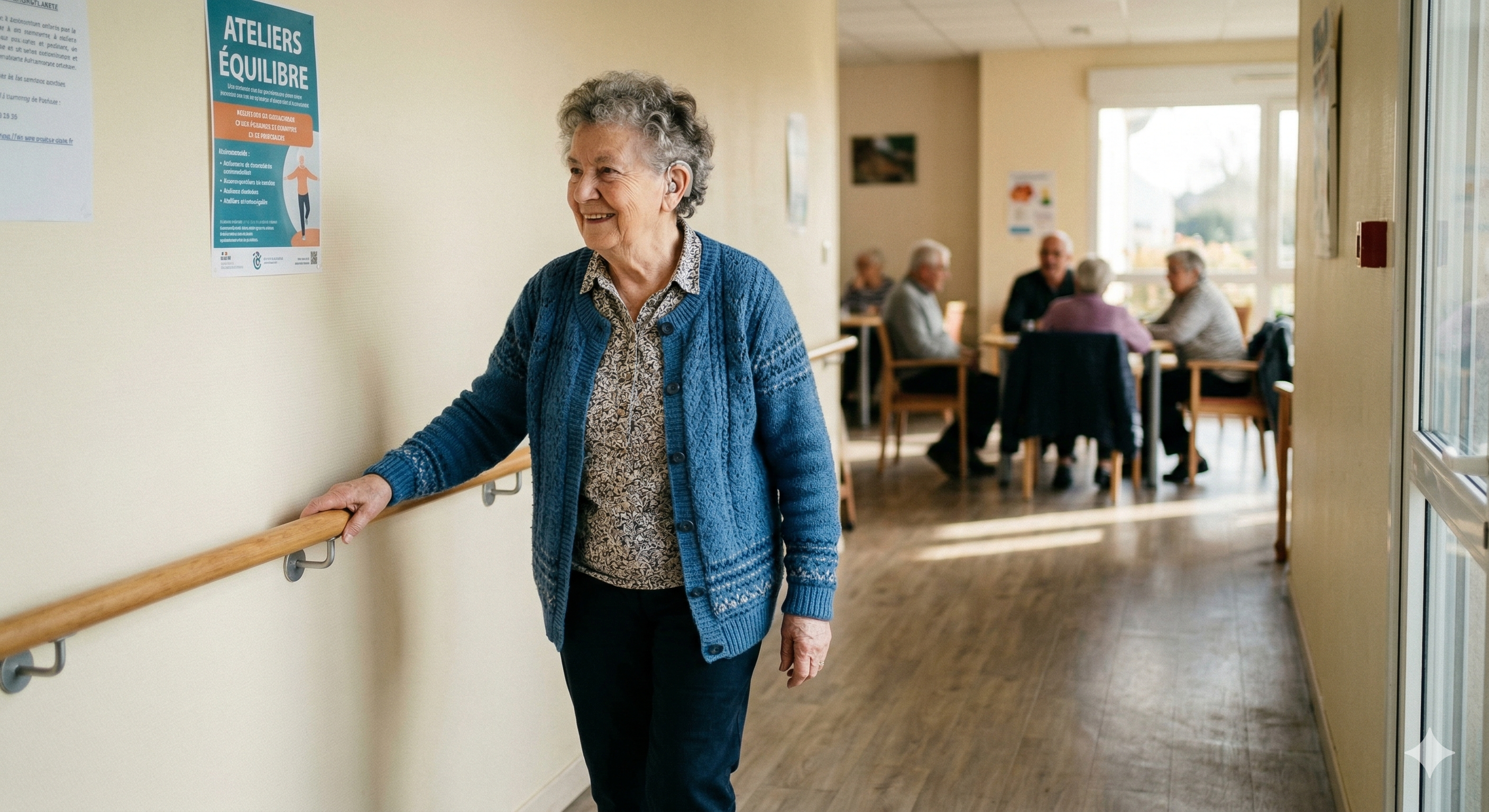 Lien entre perte auditive et risque de chute chez le senior - analyse ergothérapeute