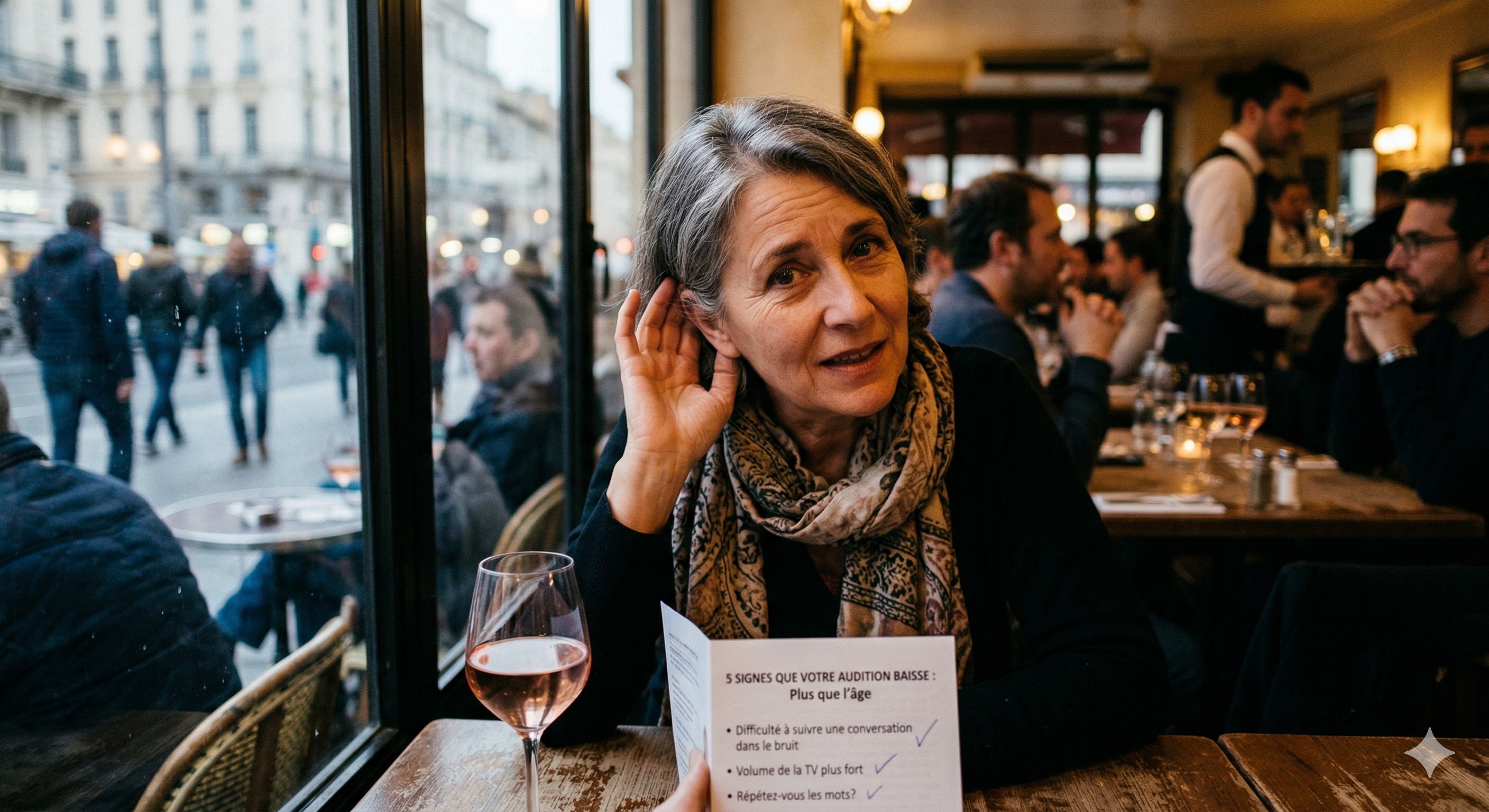 Senior qui peine à entendre une conversation : 5 signes d'une baisse d'audition à ne pas ignorer